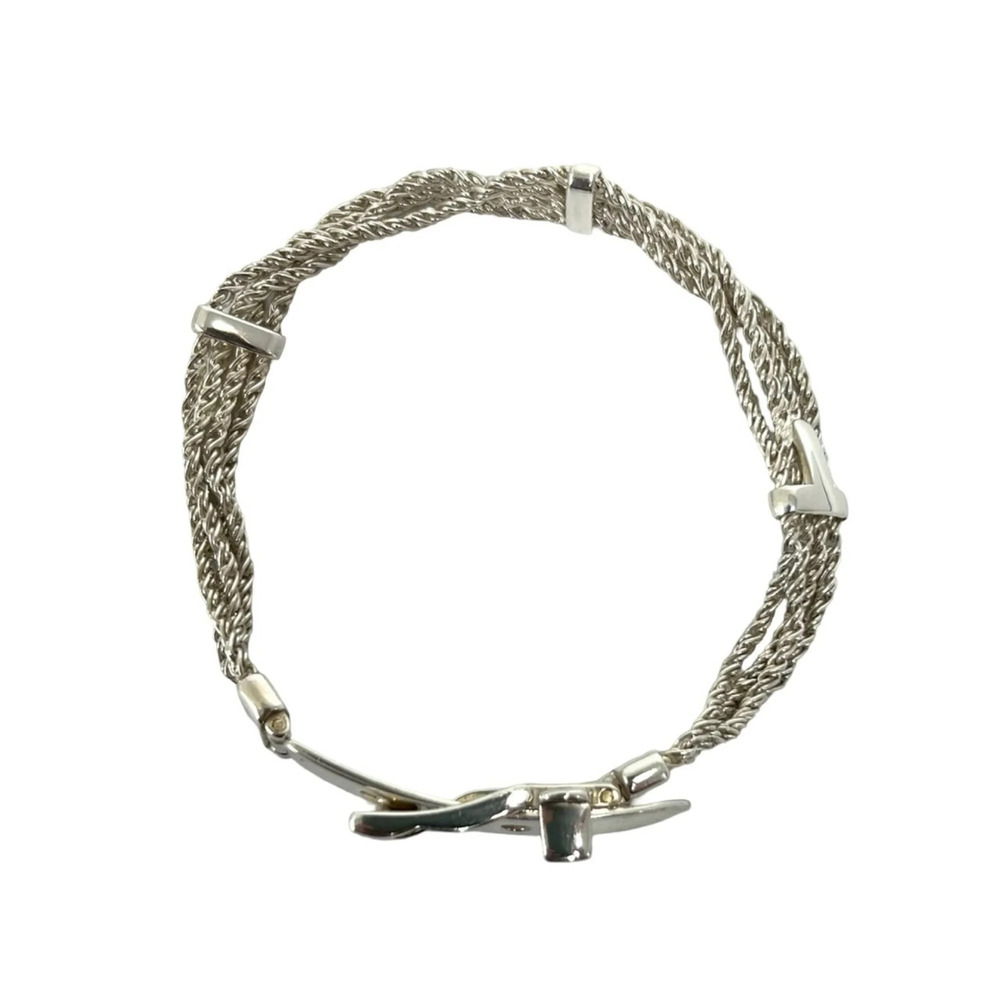 TIFFANY Vintage Silver Charm Bracelet